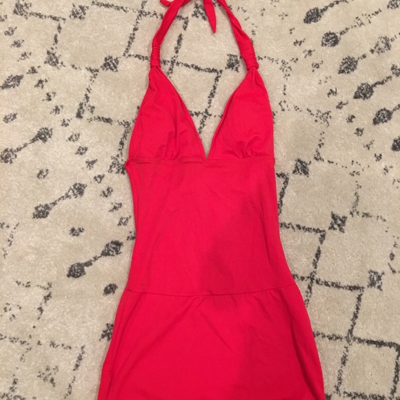 Other - Red One Piece Bathing Suit